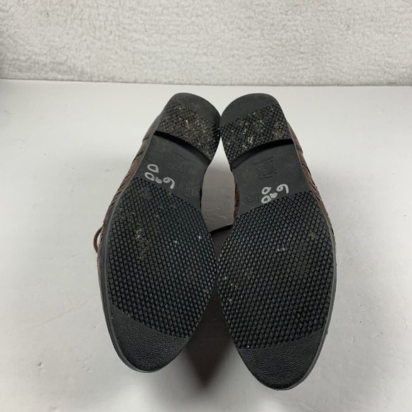 The Leather Collection Derby Formal Dress Shoes Size‎ 10 Brown Leather 7981 - Picture 9 of 10